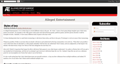 Desktop Screenshot of blog.aegames.org